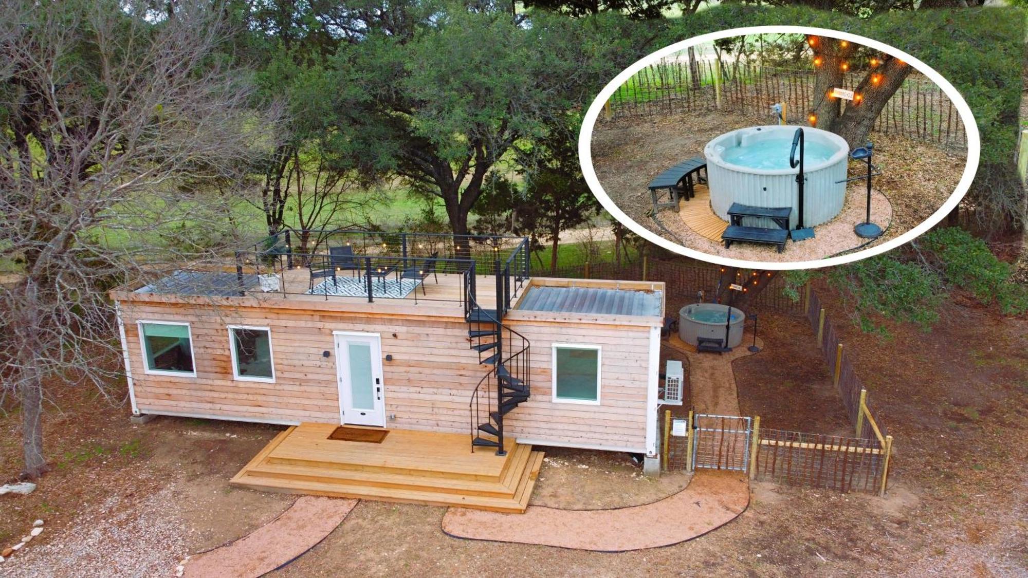 The Lonely Bull Luxury Container Home On 5 Acres Weatherford Extérieur photo